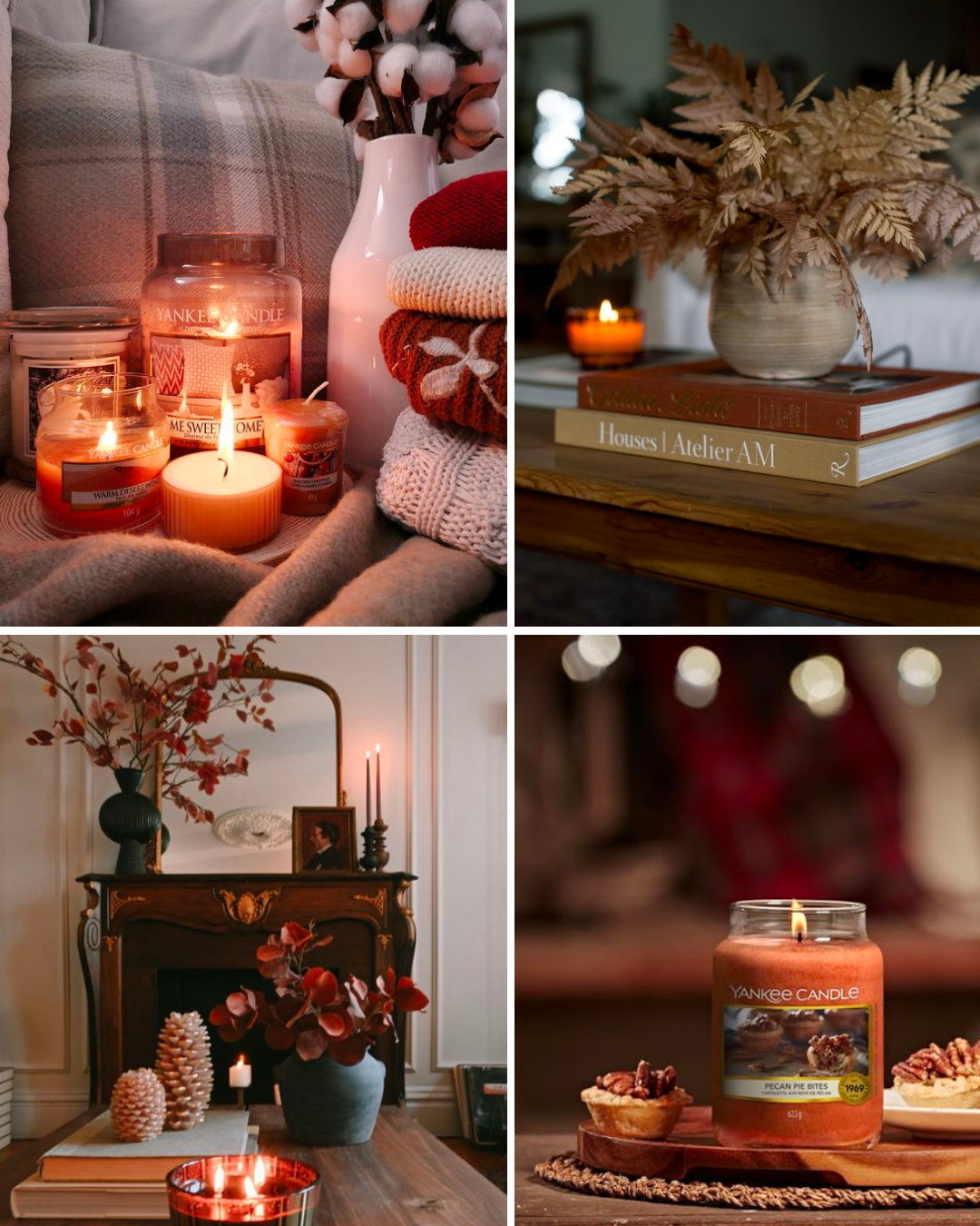 yankee candle, woodwick, gyertya