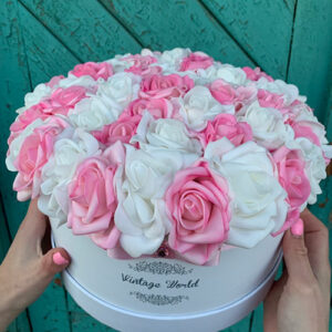 virágdoboz miami rózsadoboz virágküldés