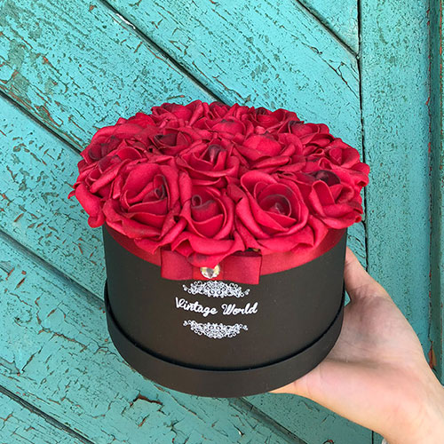 16 szalas paris rozsadoboz virágdoboz rózsadoboz virágküldés