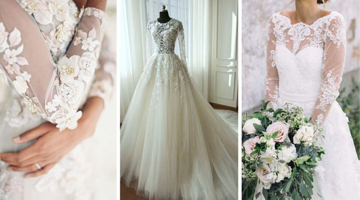 esküvő, ruha, trend, 2018, divat, virág, csipke,