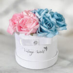 Baby Shower habrózsadoboz