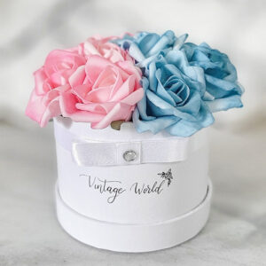 Baby Shower habrózsadoboz