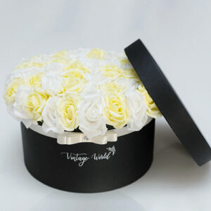 virágküldés habrózsa budapest rózsadoboz