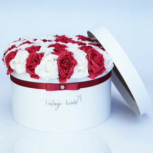 virágdoboz habrózsadoboz rózsadoboz viragkuldes