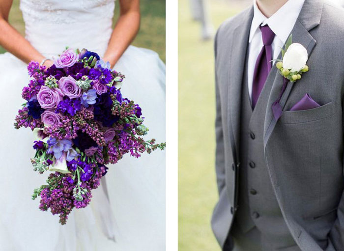 esküvő, wedding, trend, divat, 2018, ultraiola, ultraviolet, csokor, dress, ruha, menyasszony,