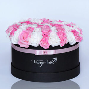 virágküldés habrózsa hamburg rózsadoboz