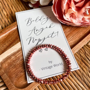 NAYA Barbelo hematit karkötő