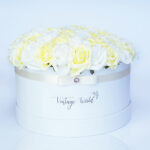 virágküldés habrózsa kassa rózsadoboz