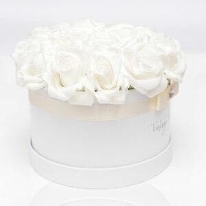 virágküldés habrózsa london rózsadoboz