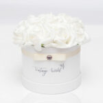 virágküldés habrózsa london rózsadoboz