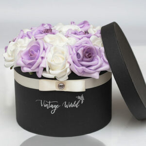 virágküldés habrózsa madrid rózsadoboz