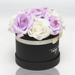 virágküldés habrózsa madrid rózsadoboz