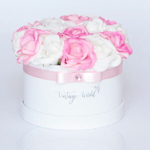 virágküldés habrózsa miami rózsadoboz