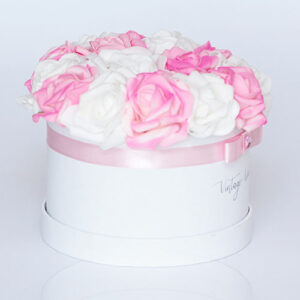 virágküldés habrózsa miami rózsadoboz