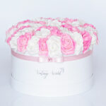 virágküldés habrózsa miami rózsadoboz