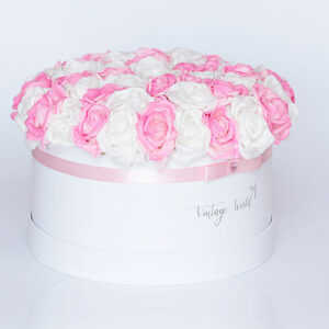 virágküldés habrózsa miami rózsadoboz