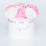 virágküldés habrózsa miami rózsadoboz