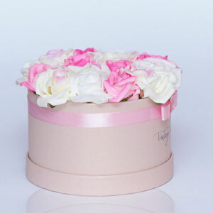 virágküldés habrózsa milano rózsadoboz