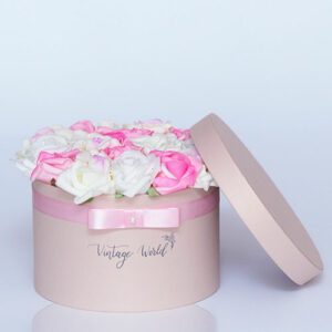 virágküldés habrózsa milano rózsadoboz