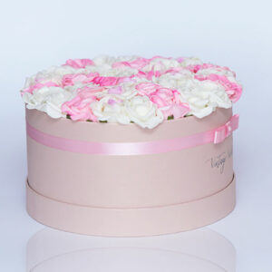 virágküldés habrózsa milano rózsadoboz