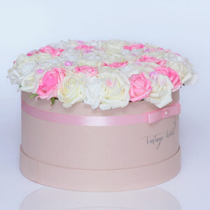 virágküldés habrózsa milano rózsadoboz