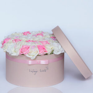 virágküldés habrózsa milano rózsadoboz