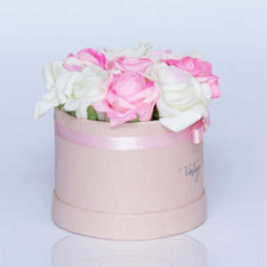 virágküldés habrózsa milano rózsadoboz