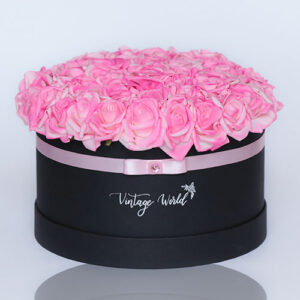 virágküldés habrózsa moscow rózsadoboz