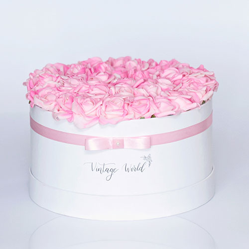 new_york_35_a_viragdoboz virágküldés habrózsa new york rózsadoboz