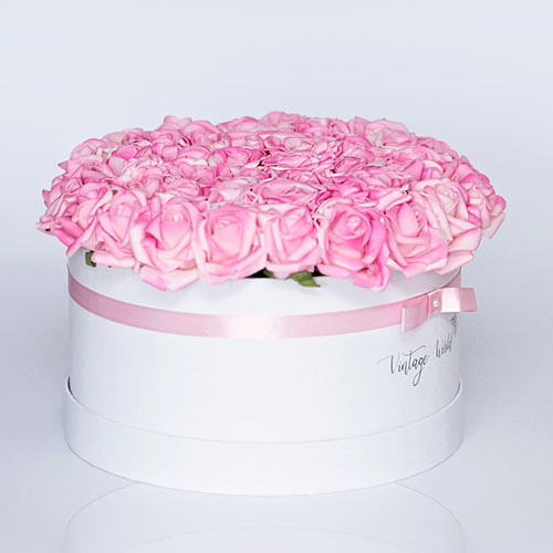 new_york_50_b_viragdoboz virágküldés habrózsa new york rózsadoboz