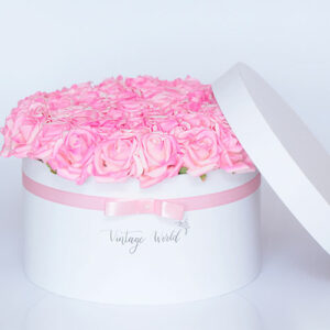 virágküldés habrózsa new york rózsadoboz