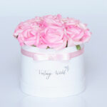 virágküldés habrózsa new york rózsadoboz