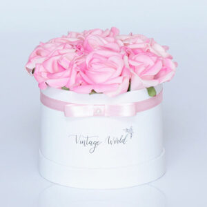 virágküldés habrózsa new york rózsadoboz