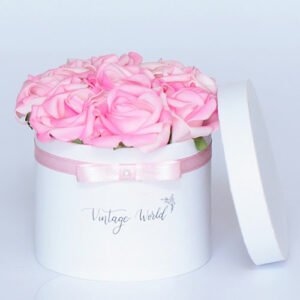 virágküldés habrózsa new york rózsadoboz