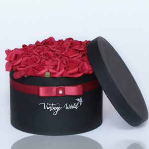 virágküldés habrózsa petersburg rózsadoboz