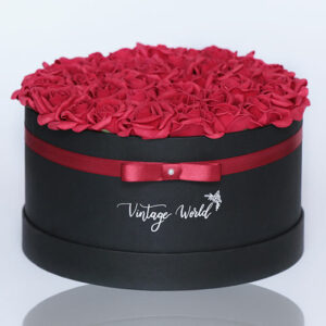 virágküldés habrózsa petersburg rózsadoboz