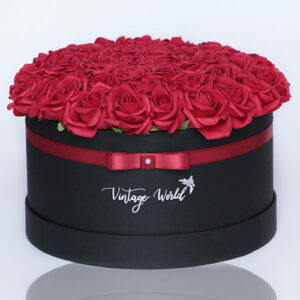 virágküldés habrózsa petersburg rózsadoboz