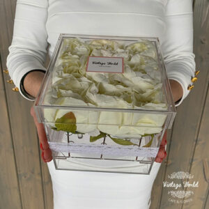 virágdoboz rózsadoboz virágküldés