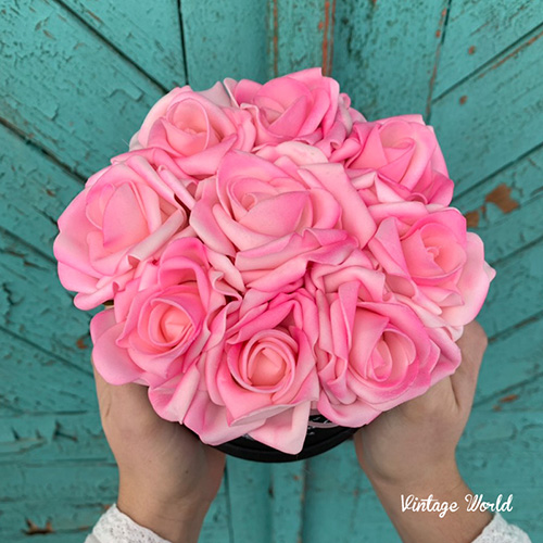 9 szalas moscow virágdoboz rózsadoboz virágküldés