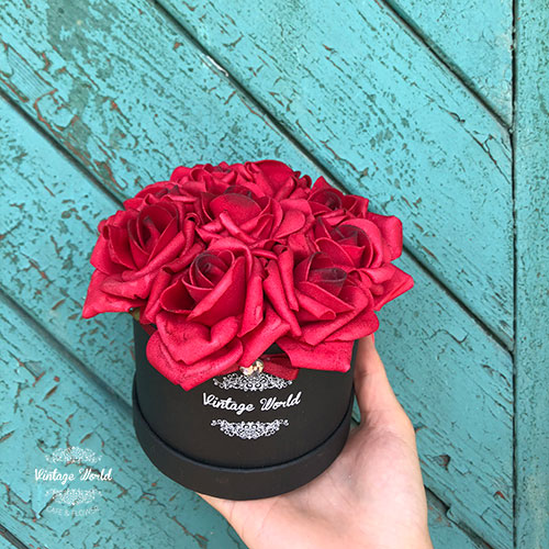 9 szalas paris rozsadoboz virágdoboz rózsadoboz virágküldés