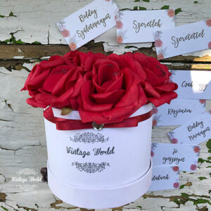 virágdoboz rózsadoboz virágküldés