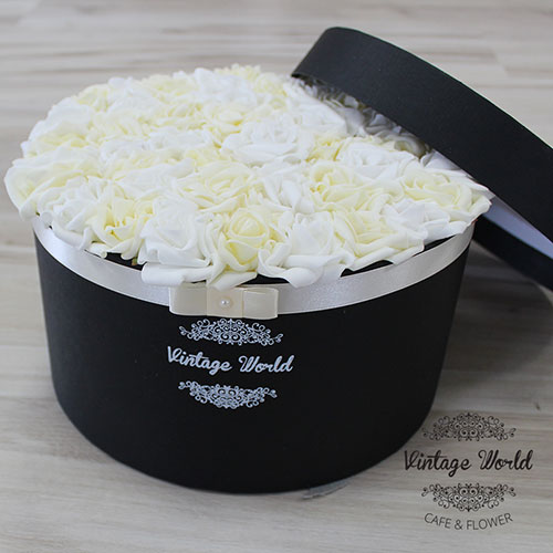 50 szalas budapest virágdoboz rózsadoboz virágküldés