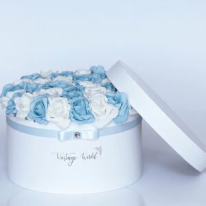 virágküldés habrózsa zurich rózsadoboz