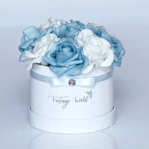 virágküldés habrózsa zurich rózsadoboz