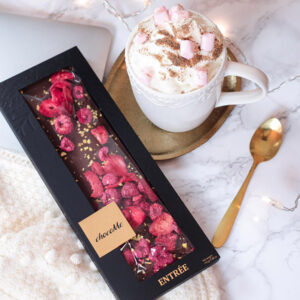 ChocoMe gyümölcsös tejcsokoládé 23 karátos ehető arannyal