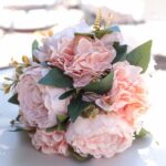 Wonderful pink wedding bouquet