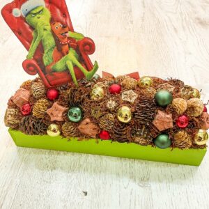Grincs- karácsonyi asztaldísz