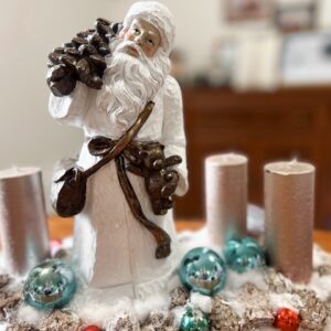 karácsonyi adventi koszorú