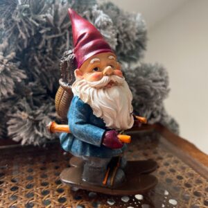 Karácsonyi törpe ünnepi dekoráció