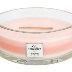 Woodwick Trilogy - Island Getaway hajó gyertya